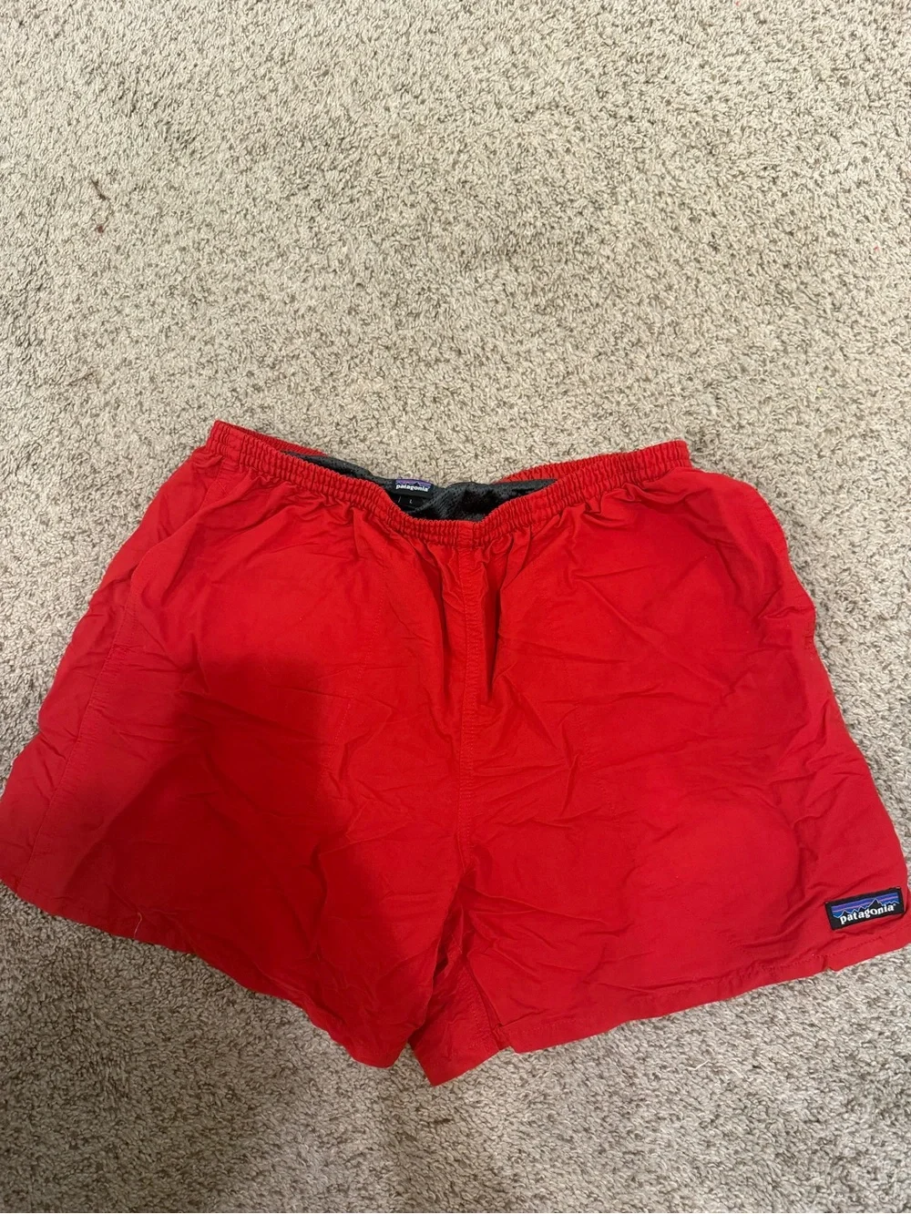 Patagonia Men’s Red Swim Shorts